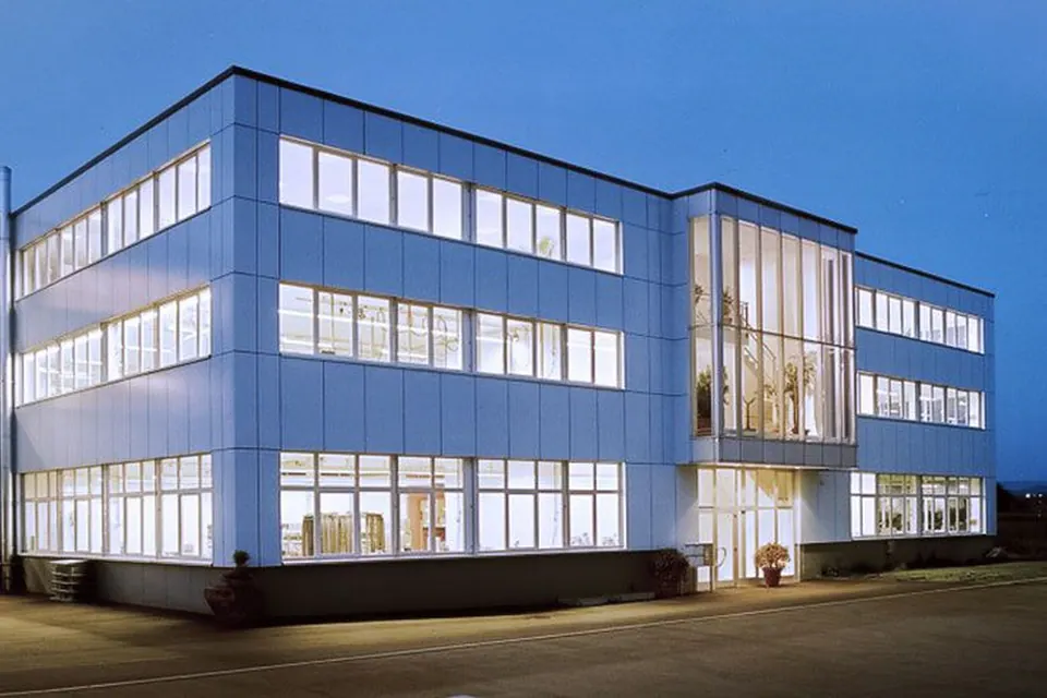 Firmengebäude des Schweizer Schweißtechnik-Anbieters Mechafin
