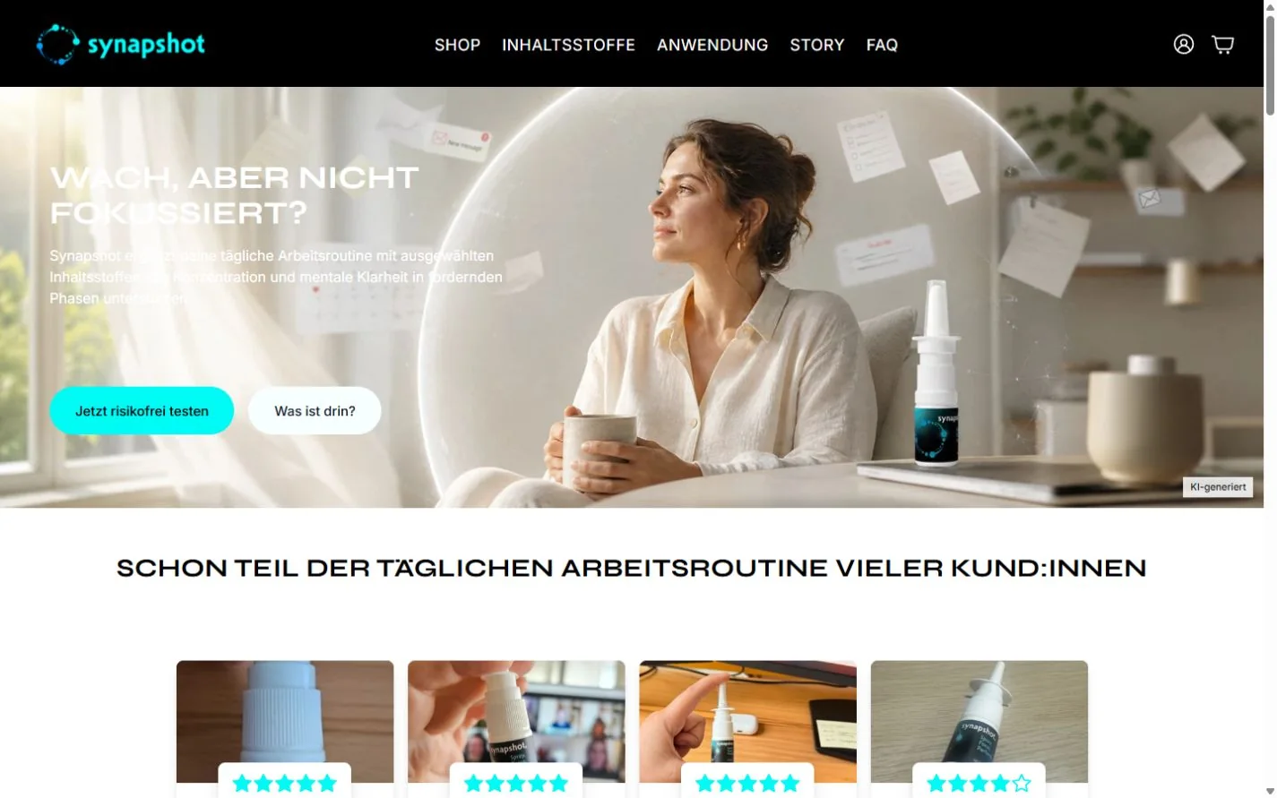 Projektansicht 1 aus der Zusammenarbeit mit Synapshot
