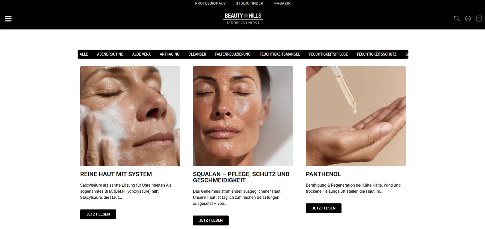 Projektansicht 1 aus der Zusammenarbeit mit Beauty Hills