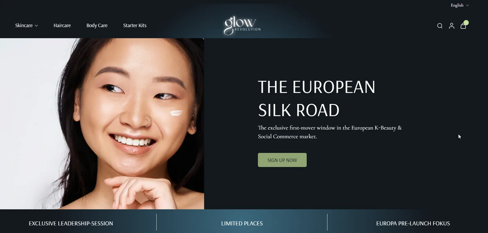 Projektansicht 1 aus der Zusammenarbeit mit Glow Revolution