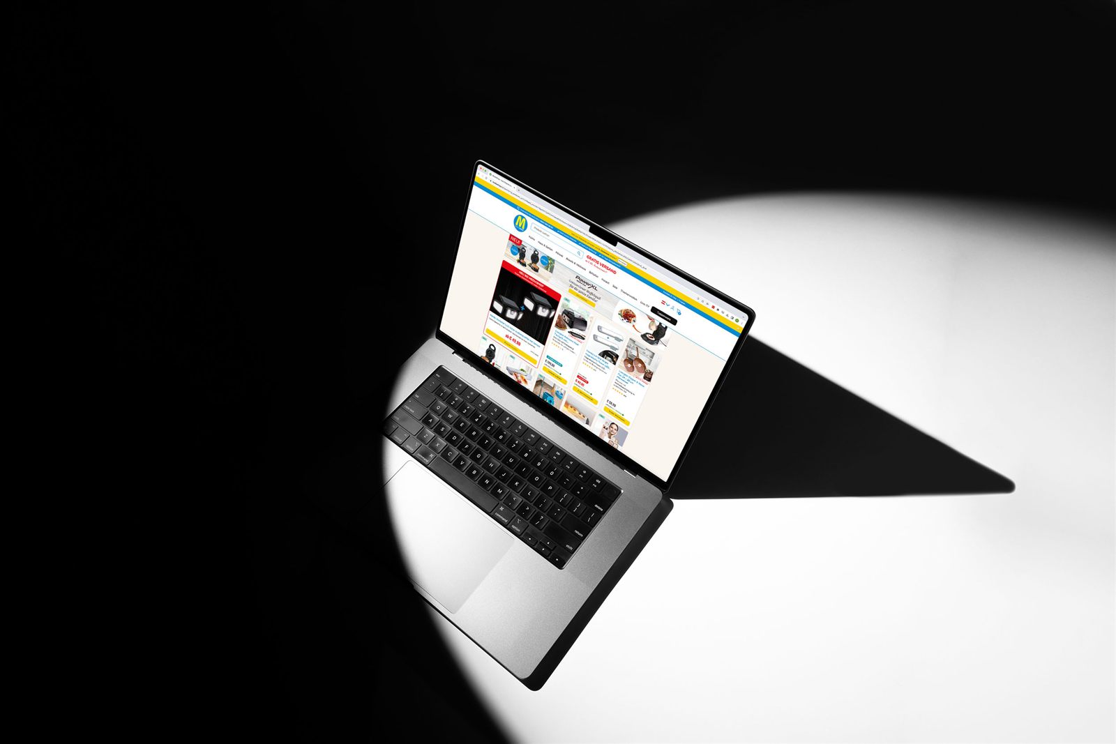 Projektansicht 1 aus der Zusammenarbeit mit MediaShop
