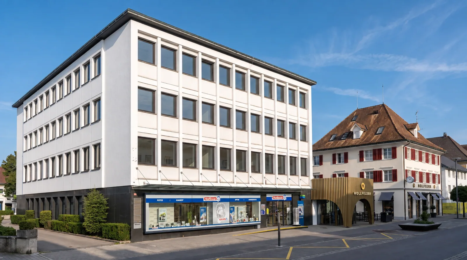 Gebäude von Break Media in der Marktstraße 18a in Dornbirn