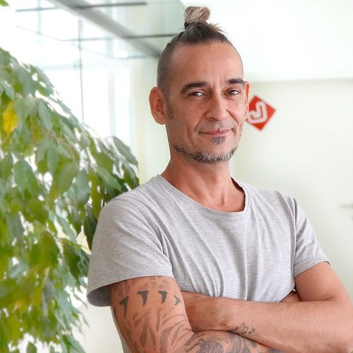 Porträt von Patrick, Content & KI bei Break Media