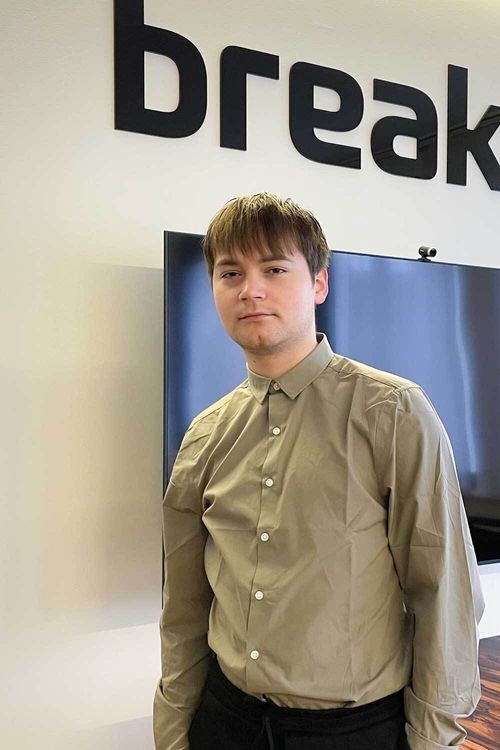 Porträt von Vlad, Developer bei Break Media
